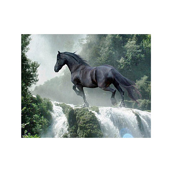 Набор алмазной живописи на подрамнике 30х40 см, Преодоление (SXM-052402)