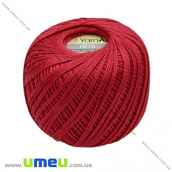 Пряжа YarnArt Iris 20 г, 138 м, Красная 916 (YAR-025018)
