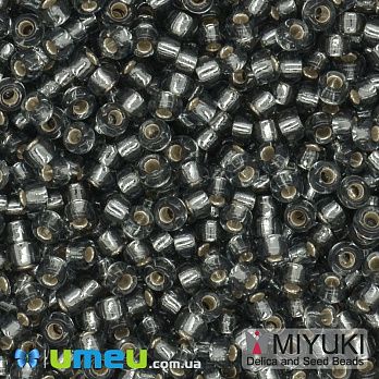 Бисер японский Miyuki круглый RR 11/0 №21, Серый (BIS-045583)
