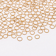 Колечка з нерж. сталі, 4 мм, 0,5 мм, Покриття 18 kt (STL-059023)