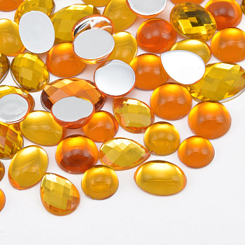 Кабошони пластикові, Мікс помаранчевий (KAB-060974)