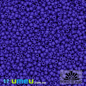 Бисер японский TOHO Круглый 11/0 №48, Синий (BIS-043217)