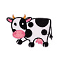 Аплікація на клейовій основі Корова, 7х5 см (APL-055114)