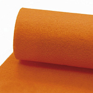 Фетр 1 мм, 20х28 см, Оранжевый (FLT-011234)