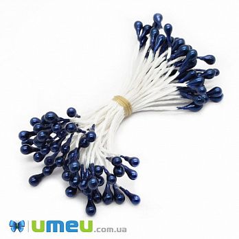Тычинки на нитке маленькие, Синие темные (DIF-045550)