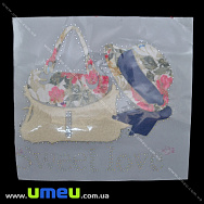 Термоаппликация со стразами Дамская сумочка, 24х23 см (APL-035259)