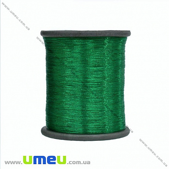 Нитки металізовані 0,1 мм, Зелена (KNT-028185)