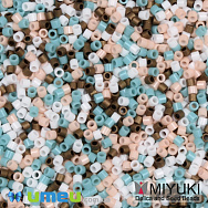 Бісер японський Miyuki Delica 15/0 DBSmix01, Різнокольоровий (BIS-049720)