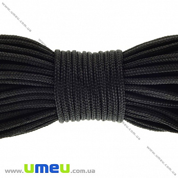 Шнур мінікорд 2 мм, Чорний (LEN-020458)
