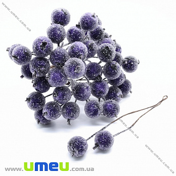 Калина в цукрі, 12 мм, Фіолетова (DIF-033319)