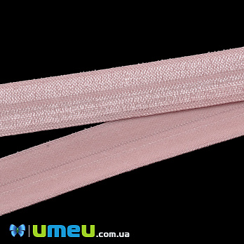 Трикотажна бейка, 15 мм, Пудровая (LEN-039482)