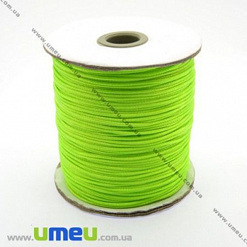 Полиэстеровый шнур, 1,5 мм, Салатовый яркий (LEN-007830)