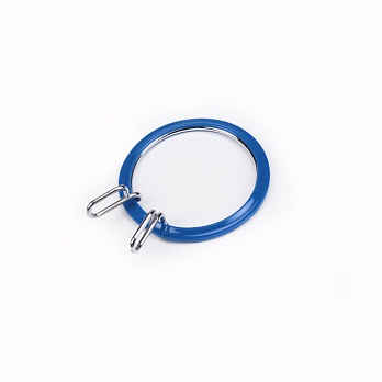 Пяльцы NURGE для микровышивки круглые с зажимом 5,8 см, Синие (MUL-055575)