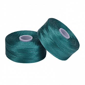 Нить для бисера C-Lon D, 0,11 мм, Бирюзовая, 71 м (MUL-051167)