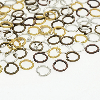 Кільця, Мікс, 5 мм, товщина 0,7 мм (PIN-051925)