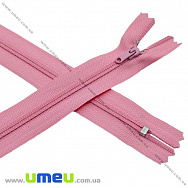 Блискавка (змійка) брючна спіральна напівпотайна нероз'ємна, 20 см, Тип 3, Рожева (ZIP-020720)