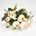 Букет камелии, 32 см, Молочный (DIF-057599)