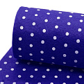 Фетр Горошек 1 мм, 20х28 см, Синий (FLT-056450)