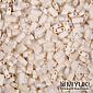 Бисер японский Miyuki HALF TILA №2021, 5х2,3 мм, Кремовый матовый (BIS-053248)