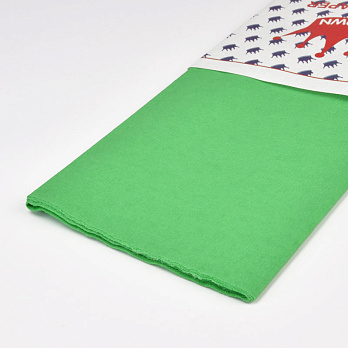 Гофрированная бумага Китай, 0,5х2 м, Зеленая светлая (DIF-038325)