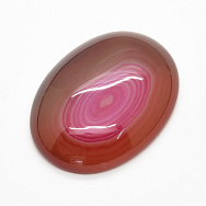 Кабошон нат. камень Агат розовый, Овал, 39,6х29,5 мм (KAB-059253)