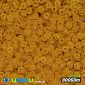 Бісер чеський №108m/80060m, Помаранчевий, Прозорий матовий, 10/0 (BIS-005764)