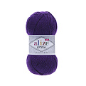Пряжа Alize Extra 100 г, 220 м, Фіолетова 74 (YAR-060202)