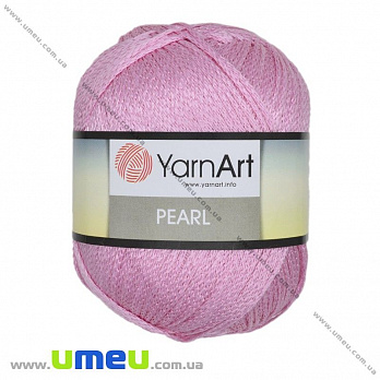 Пряжа YarnArt Pearl 90 г, 270 м, Рожева світла 220 (YAR-025338)