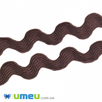 Тасьма березка, 10 мм, Коричнева (LEN-042262)