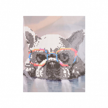 Набор алмазной живописи на картоне 25х21 см, Думы мои (SXM-051455)