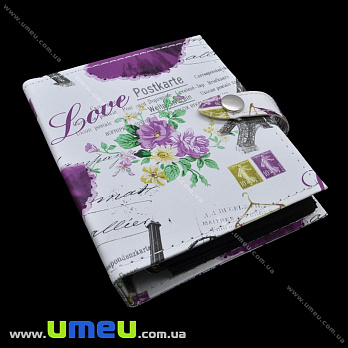 Органайзер-блокнот для готовых украшений, 13х15х5 cм, Белый (INS-035043)