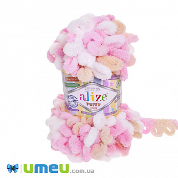 Пряжа Alize Puffy Color 100 г, 9,2 м, №6046 (YAR-048090)