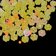 Бусины чешское стекло Preciosa 92-Mix-Flower8-Yellow/Orange (BUS-054982)