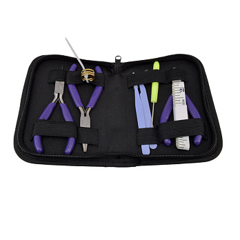 Набір інструментів у пеналі, Бузковий (INS-059427)