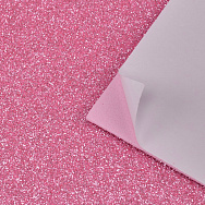Фоаміран глітерний на клейовій основі, 2 мм, Рожевий, 20х30 см (FOM-041086)