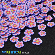 Слайсы FIMO Цветок сиреневый, 5 мм (DIF-044232)