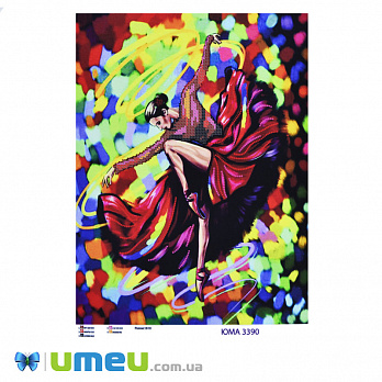 Схема для выш. бисером, Юма, Балерина, 38х28 см (UPK-048444)