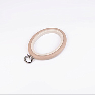 Пяльці-рамка NURGE овальні пластикові 10,5 х8,5 см, Бежеві (MUL-055584)