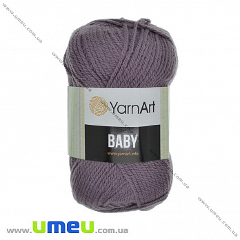 Пряжа YarnArt Baby 50 г, 150 м, Сиреневая 852 (YAR-036460)