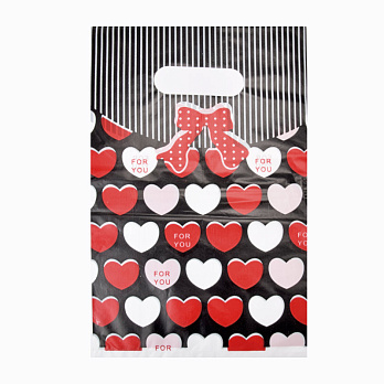 Подарочный пакетик, 30х20 см, Черный (UPK-003032)