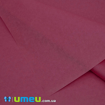 Папір тіш'ю, Бордовий, 65х50 см (UPK-040867)