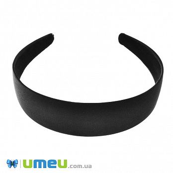 Обруч тканинний, 30 мм, Чорний (OSN-044193)