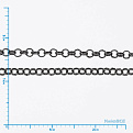 Цепь, Черная, 2,5 мм (ZEP-056054)