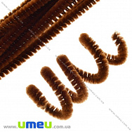 Синельная проволока, Коричневая, 30 см (DIF-029756)