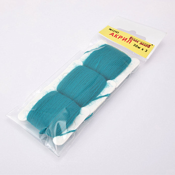 Акриловые нитки, №12163, Бирюзовые (MUL-058870)