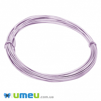 Дріт алюмінієвий, 1,0 мм, Бузковий світлий (LES-046858)