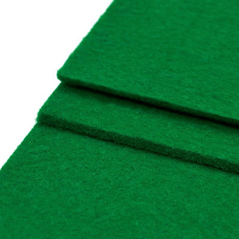 Фетр 3 мм, 20х30 см, Зеленый (FLT-011618)