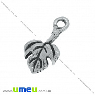 Підвіска з срібла 925, Листочок, 12х6,5 мм (POD-005024)