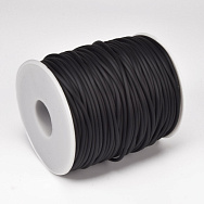 Шнур каучуковый полый, 2 мм, Черный (LEN-057004)