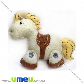 Набор из фетра для создания игрушки, Лошадка ФН-94, 18х15 см (FLT-034886)